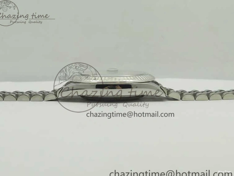 MiroTime 0114 DateJust 41 126334 SS REF 1:1 Best Edition Gray Dial Stick Markers on Jubilee Bracelet A3235 Clone V OdorResistant 3382